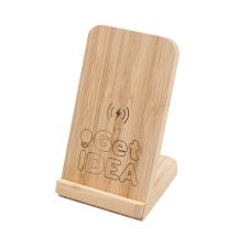 Ładowarka/stojak na telefon Salante, beżowy