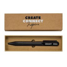 Podświetlany LED długopis Vegas, czarny