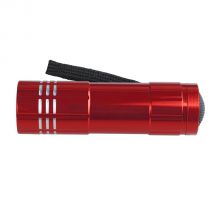 Latarka LED Jewel, czerwony