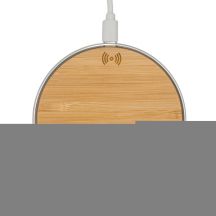 Ładowarka indukcyjna 15W Batam, brązowy