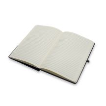 Zestaw notes z długopisem Fold, czarny
