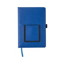 Notes z kieszonką na telefon Eibar, granatowy
