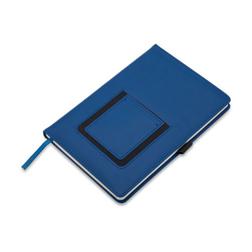 Notes z kieszonką na telefon Eibar, granatowy