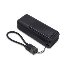 Power bank 10000 mAh 22,5W Flexipower, czarny