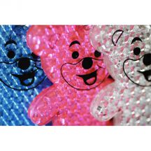 Brelok Teddy, transparentny