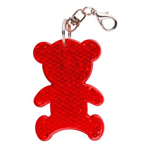 Brelok Teddy, czerwony