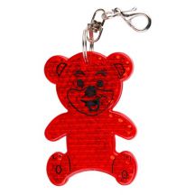 Brelok Teddy, czerwony