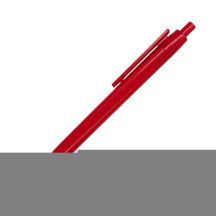 Długopis plastikowy Rainbow, czerwony