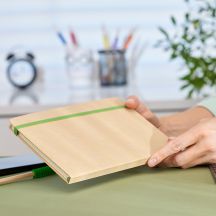 Notatnik 145x210/80k kratka Simply, zielony