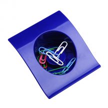Pojemnik na spinacze Clip-It, niebieski