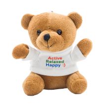 Miś brelok Ollie, brązowy