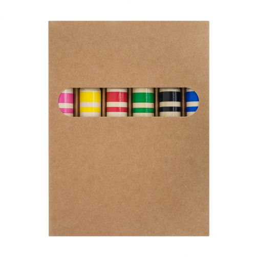 Zestaw kredek jumbo Grandissi, beżowy