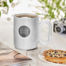 Kubek ceramiczny Pery 480 ml, biały