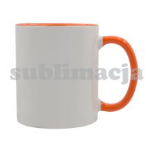 Kubek z powłoką sublimacyjną Gaeta 330 ml, pomarańczowy
