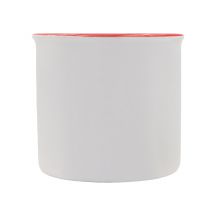 Kubek z powłoką sublimacyjną Ars 400 ml, czerwony