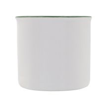 Kubek z powłoką sublimacyjną Ars 400 ml, ciemny zielony