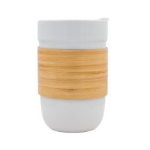 Kubek ceramiczny Skive 500 ml, biały