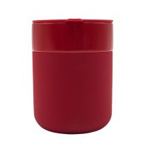 Kubek ceramiczny Caldo 370 ml, czerwony