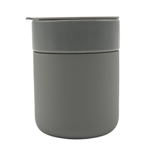 Kubek ceramiczny Caldo 370 ml, szary