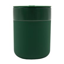 Kubek ceramiczny Caldo 370 ml, ciemny zielony