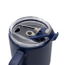 Kubek ceramiczny Azzurro 440 ml, granatowy