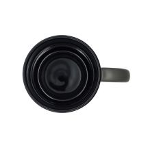 Kubek ceramiczny Velluto 350 ml, szary