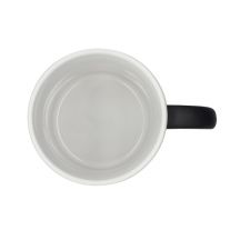 Kubek ceramiczny Velutti 350 ml, czarny