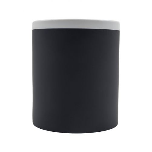 Kubek ceramiczny Velutti 350 ml, czarny