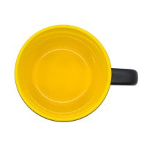 Kubek ceramiczny Esla 345 ml, żółty