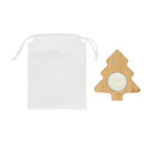 Świecznik ze świeczką tealight Comet, beżowy