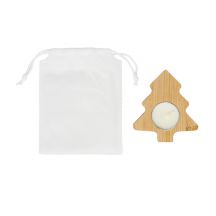 Świecznik ze świeczką tealight Comet, beżowy