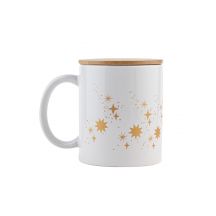 Kubek ceramiczny "Hello Christmas", biały