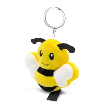 Pluszowa pszczoła RPET, brelok | Miro