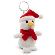 Pluszowy bałwanek, brelok | Anatols