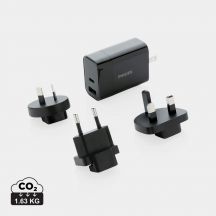 Uniwersalna ładowarka Philips 30W, adapter podróżny