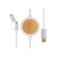 Kabel do ładowania 3 w 1, ładowarka bezprzewodowa 5W