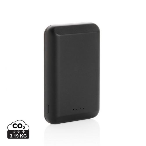 Magnetyczny, bezprzewodowy power bank 5000 mAh, 5W