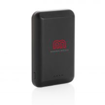 Magnetyczny, bezprzewodowy power bank 5000 mAh, 5W
