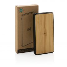 Bezprzewodowy power bank 8000 mAh, ładowarka bezprzewodowa 5W, RABS