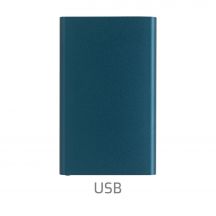 Power bank 4000 mAh z aluminium z recyklingu