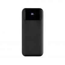 Power bank 10000 mAh ze zintegrowanymi kablami Turbopack