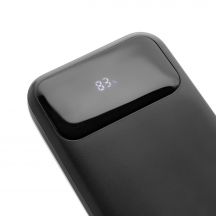 Power bank 10000 mAh ze zintegrowanymi kablami Turbopack