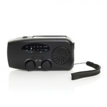 Radio survivalowe AM/FM, power bank 1800 mAh, latarka RescueWave