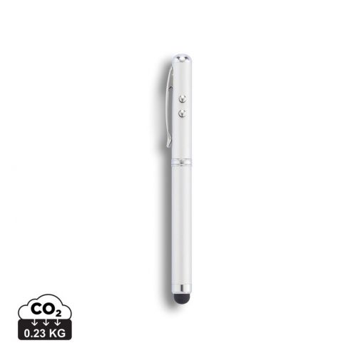 Długopis 4 w 1, touch pen, wskaźnik laserowy, latarka