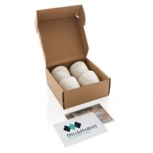 Zestaw kubków ceramicznych 120 ml Ukiyo, 4 el.