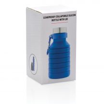 Składana butelka sportowa 550 ml z karabińczykiem