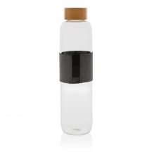 Szklana butelka 750 ml w pokrowcu
