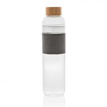 Szklana butelka 750 ml w pokrowcu