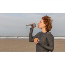 Szklana butelka 750 ml w pokrowcu