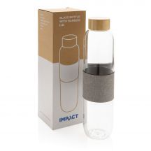Szklana butelka 750 ml w pokrowcu